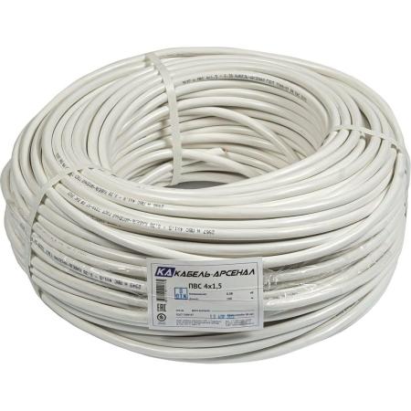 Кабель-Арсенал Провод ПВС 4x1,5 ГОСТ - 100 м KARS-51657