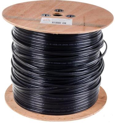 Netlink Кабель с одножильным тросом ОМЕДНЕННЫЙ NL-CCA UTP 4PR 24 AWG CAT5е 305м ВНЕШНИЙ УТ-00000566