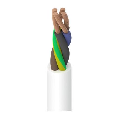 ОРЕОЛ Провод ПВС белый 4х6 мм ГОСТ 50 м 00-00001836