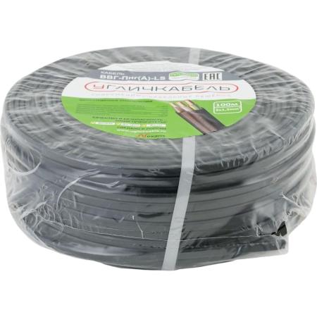 Угличкабель Кабель ВВГ-ПнгА-LS 3x1,5окN,PE-0,66 бухты 100м P161030B2000312