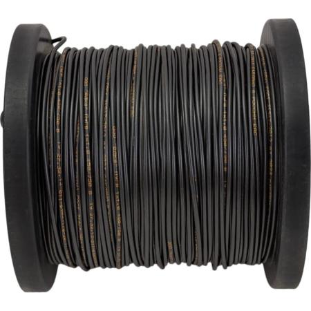 Торкабель Провод ПУГВ 1,0 черный 100м на катушке 0749524537011