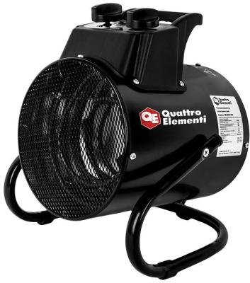 QUATTRO ELEMENTI Нагреватель воздуха электрический QE-5000 ETS (5кВт, 260 м.куб/ч, 220 В, реж вент) 796-702
