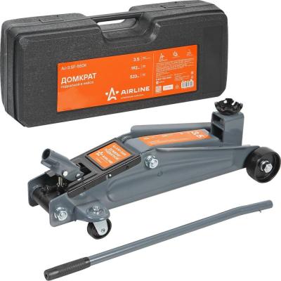 Airline Домкрат подкатной 3.5т в кейсе (MIN - 192 мм, MAX - 533 мм) AJ-3.5F-550K
