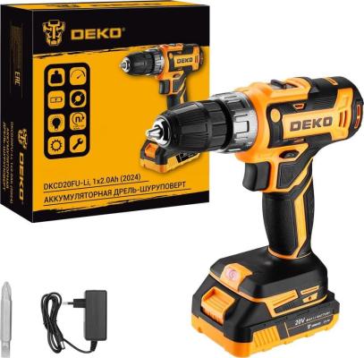 Дрель-шуруповёрт DEKO DKCD20FU-Li
