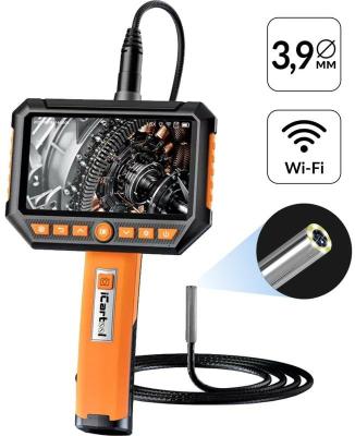 iCarTool Видеоэндоскоп промышленный, экран 5", 1 камера, 2Мп, 1920x1080, 1м, 3.9 мм сменный зонд IC-V116C