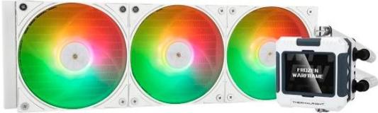 Система жидкостного охлаждения Thermalright Frozen Warframe 360 White ARGB, радиатор 360 мм, 2000 об/мин, 23 дБА, PWM, белый, ARGB подсветка