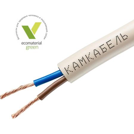 Камкабель Провод ПВС 2x1.5 мм 20 м ГОСТ 231Я920G0000Ъ600020М
