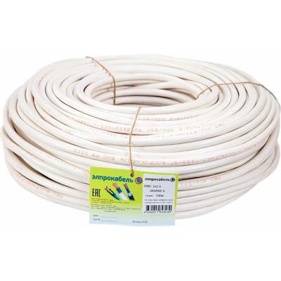ЭлПроКабель Провод гибкий круглый ПВС 2х2,5 100м ГОСТ 4630017848430
