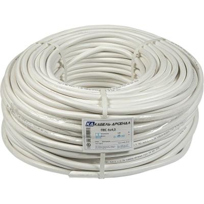 Кабель-Арсенал Провод ПВС 4x4,0 ГОСТ - 100 м KARS-51667