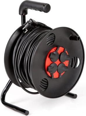 МПП УДЛИНИТЕЛЬ Удлинитель силовой четыре розетки на катушке с заземлением 20 метров + IP-44\\У1С-4-20 4 роз с\\з ПВС 3х2,5 20 м + IP-44\\220В 999000000001304