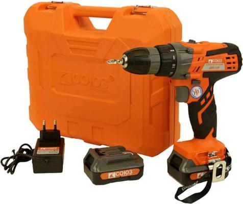 Союз Дрель аккумуляторная 12В, 1BatterySystem, 2 акк. 2 Ач ДШС-12К