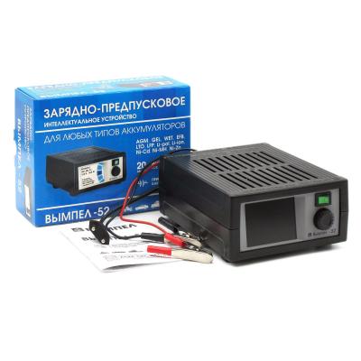 Вымпел Зарядное устройство Вымпел-52 (библиотека АКБ+доп.настройки, 0,5-20А, 0,5-18В, цветной экран) 2118