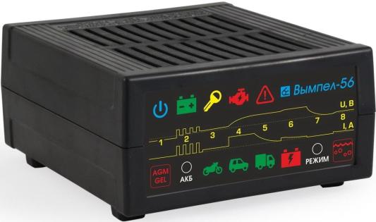 Вымпел Зарядное устройство Вымпел-56 (интеллектуальное с диагностикой АКБ, стартера, генератора, 20А) 2104
