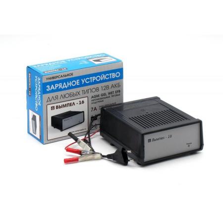 Вымпел Зарядное устройство Вымпел-16 (универсальное, AGM, GEL, WET, EFB, 7А, 12В) 2131