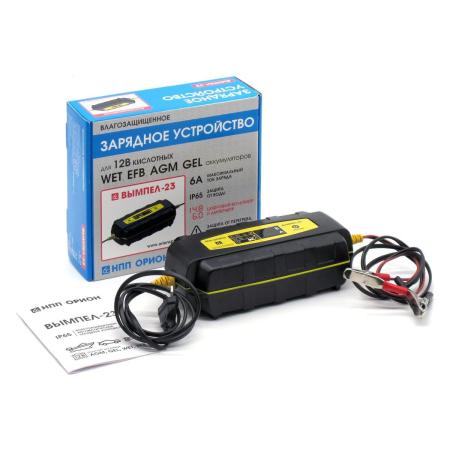 Вымпел Зарядное устройство23 (герметичный корпус,6А,12В,автомат,LED индикатор) 2123