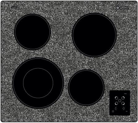 Варочная панель электрическая Gefest SN 4231 K42 черный