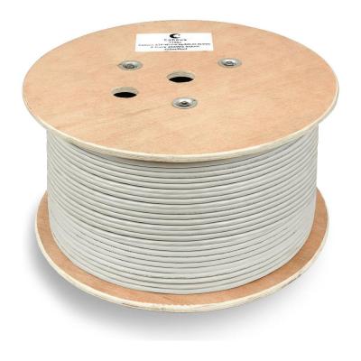 Cabeus Кабель витая пара экранированная , категория 5e, 4 пары, многожильный SFTP-4P-Cat.5e-PATCH-GY