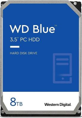 Жесткий диск WD SATA-III 8TB WD80EAAZ Desktop Blue (5640rpm) 128Mb 3.5"