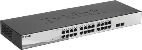 Коммутатор D-Link DGS-1210-26/FL2A (L2) 24x1Гбит/с 2SFP управляемый