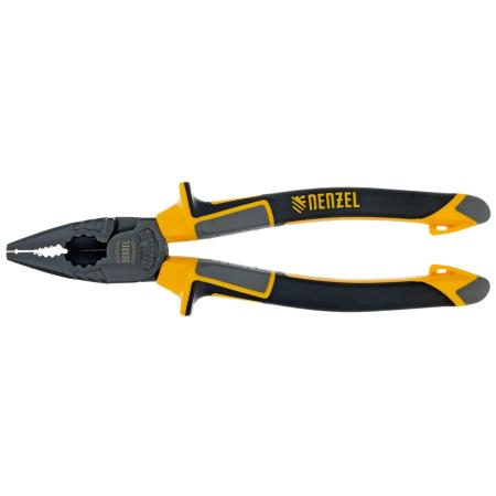Плоскогубцы комбинированные 205 мм, трехкомпонентные рукоятки// Denzel