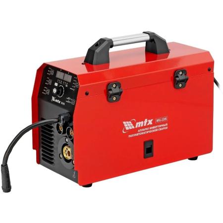 Аппарат инвертор. полуавтомат. cварки MIG-220S, 220A, ПВ 60%, катушка 5 кг// MTX