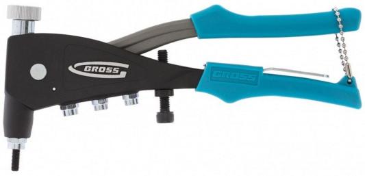 Заклепочник ручной, для резьбовых заклепок, заклепки М3, М4, М5, M6// Gross