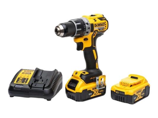 Дрель-шуруповерт DeWalt DCD791P2-QW 460Вт аккум. патрон:быстрозажимной (кейс в комплекте)