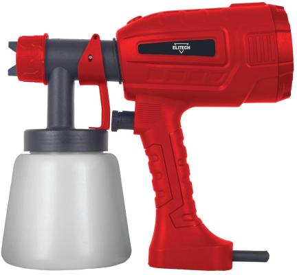 Краскопульт Elitech КЭ 045П 450Вт бак:800мл 800мл/мин