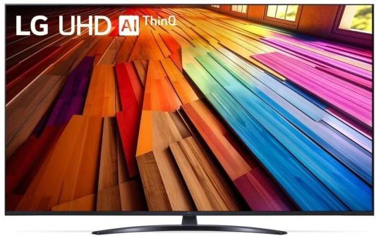 Телевизор LED LG 50" 50UT81006LA.ARUB черный 4K Ultra HD 60Hz DVB-T DVB-T2 DVB-C DVB-S2 USB WiFi Smart TV