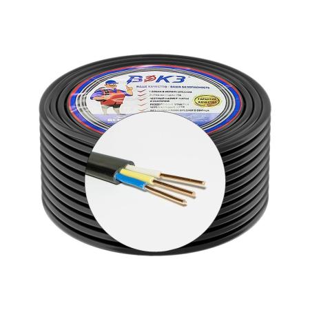 Кабель ВВГ-Пнг(А)-LS 3*1,5ok(N,PE)-0,66(бухта 100 м)ВЭКЗ