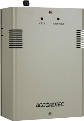 ACCORDTEC ББП-50 исп.1 Блок бесперебойного питания, 12В, 5А, max-7А., защита АКБ от глубокого 00-00013474