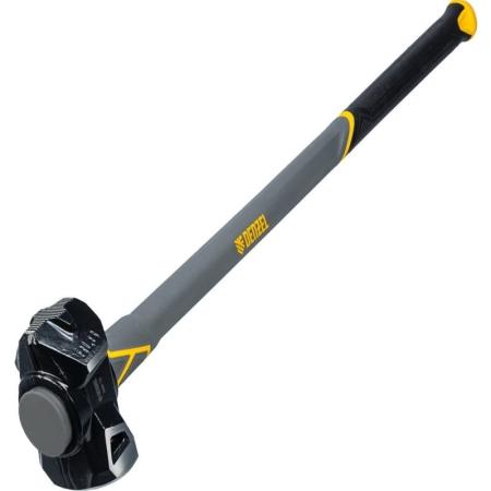 Кувалда с клиновидным бойком 3,6 кг, фибергласовая рукоятка c TPR // Denzel