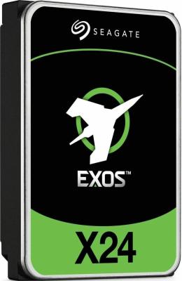 Жесткий диск/ HDD Seagate SATA3 24Tb Exos X24 7200 512Mb  1 year warranty