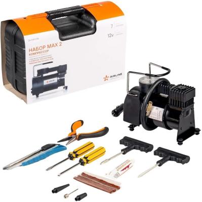 Airline Компрессор TORNADO S с кмпл инстр. в кейсе 2отверт., ремкомп.б/к шин, нож, плоcкогуб. CA-020-01N