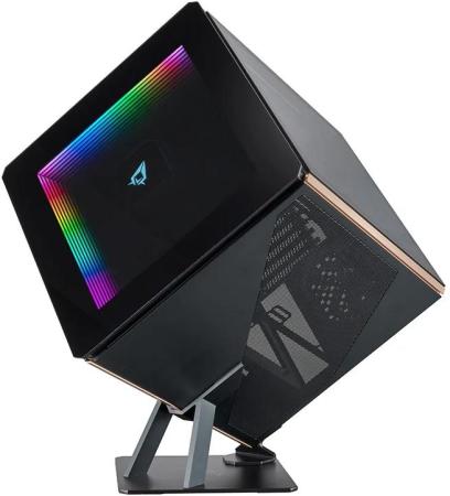 Корпус Azza Regis черный без БП ATX 4x120mm 2xUSB3.0 audio bott PSU