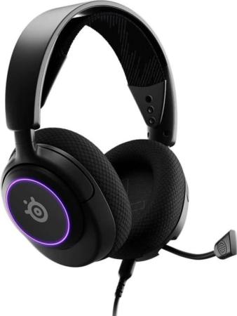 Наушники с микрофоном Steelseries Arctis Nova 3 черный 1.2м оголовье (61631)