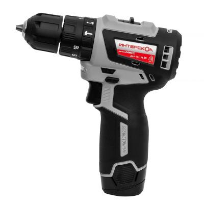 Дрель-шуруповёрт интерскол ДАУ-10/12В