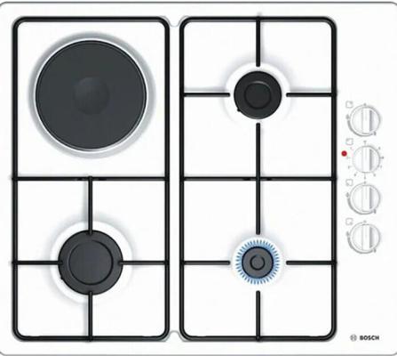 Газовая варочная поверхность Bosch PBY6C2B82Q белый