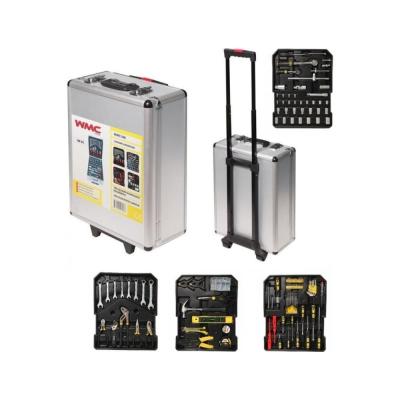 WMC TOOLS Набор инструмента 1/4"&1/2"DR 6-гр. 4-30мм "DR Дорожный кейс"DR 186пр. WMC-WMC186(47008)