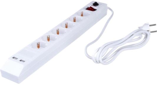 Navigator Сетевой фильтр NSP-USB-06-180-ESC-3x1 сет фильтр, 6 гн 1.8м 71864