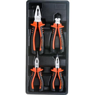 Harden Набор профессионального шарнирно-губцевого инструмента, 4 предмета, CRV 520642