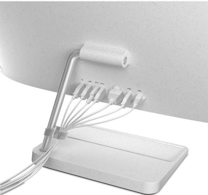 Моноблок MSI Modern AM242P 1M-1020XRU 23.8" Full HD Core 7 150U (1.8) 16Gb SSD512Gb Graphics noOS GbitEth WiFi BT 120W клавиатура мышь Cam белый 1920x1080