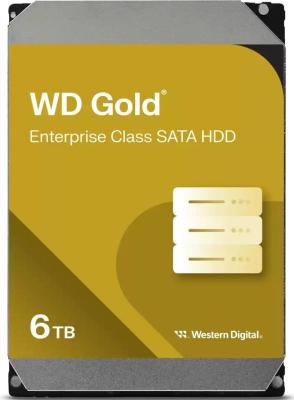 Жесткий диск WD SATA-III 6TB WD6004FRYZ Desktop Gold 512E (7200rpm) 256Mb 3.5"