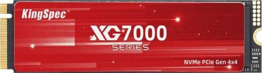 SSD накопитель Kingspec XG7000-1TB 2280 1 Tb PCI-E 4.0 х4