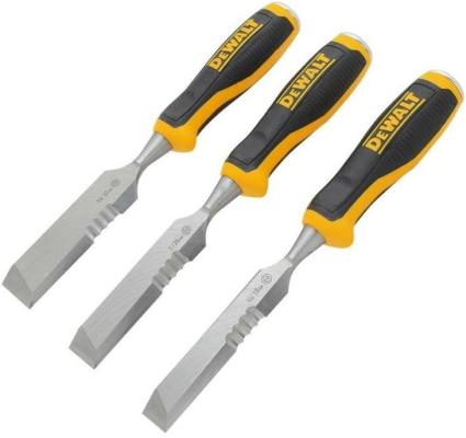 Набор стамесок DEWALT 3 шт, лезвие с дополнительной режущей кромкой 18, 2 DWHT0-16148