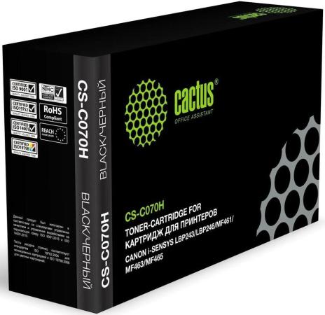 Картридж CACTUS CS-C070H 070H 10200стр Черный
