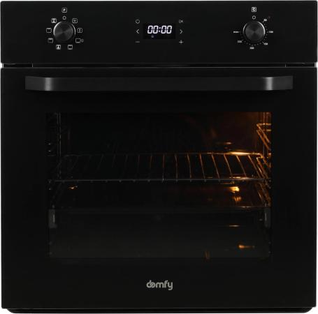Духовой шкаф Электрический Domfy DM6642EO BG стекло черное