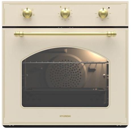 Духовой шкаф Электрический Hyundai HEO 6634 BE стекло бежевое