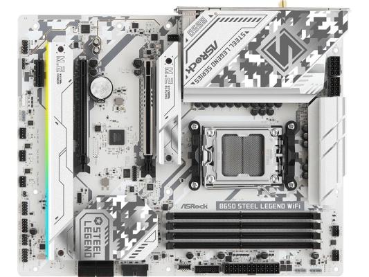 Материнская плата Asrock B650 STEEL LEGEND WIFI Socket AM5 AMD B650 4xDDR5 ATX AC`97 8ch(7.1) 2.5Gg RAID+HDMI+DP