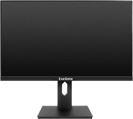 Монитор безрамочный с аудио 27" ExeGate SmartView ES2707TA (IPS LED Grade A+, 2K, 2560x1440@75Гц (WQHD), 16:9, 250cd/m2, 1000:1, 178°/178°, 1ms, Speakers, HDMI, DisplayPort, USB, аудио-выход, FreeSync, Flicker-free, Low Blue Light, кабель HDMI 1.5м, VESA, регулировка высоты, наклона, поворота экрана, черный)